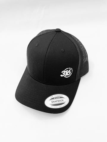 316 Retro Trucker Hat - Side Logo